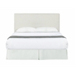 Pemberly Row Foam Padded Upholstered King Panel Headboard in Sand