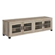 Pemberly Row 4-door Engineered Wood 79-inch TV Stand in Distressed Pine