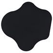 Pemberly Row Curved 29-inch Cloud-Shaped Bistro Bar Table in Black