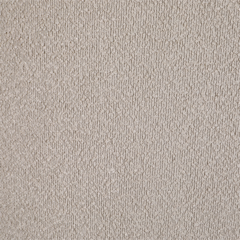 Pemberly Row Boucle Upholstered Barrel Back Accent Chair in Beige