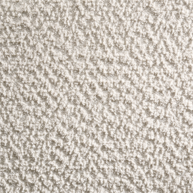 Pemberly Row Boucle Upholstered Tufted Accent Bench in Vanilla