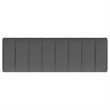 Pemberly Row Boucle Upholstered Tufted Accent Bench in Charcoal