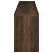 Pemberly Row 4-door Engineered Wood 78-inch TV Stand in Dark Pine