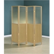 Pemberly Row 4-Panel Room Divider Folding Shoji Screen in Natural