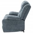 Pemberly Row Upholstered Power Lift Recliner Chair in Slate Blue