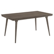 Pemberly Row 5-piece 59-inch Rectangular Dining Set in Dark Brown