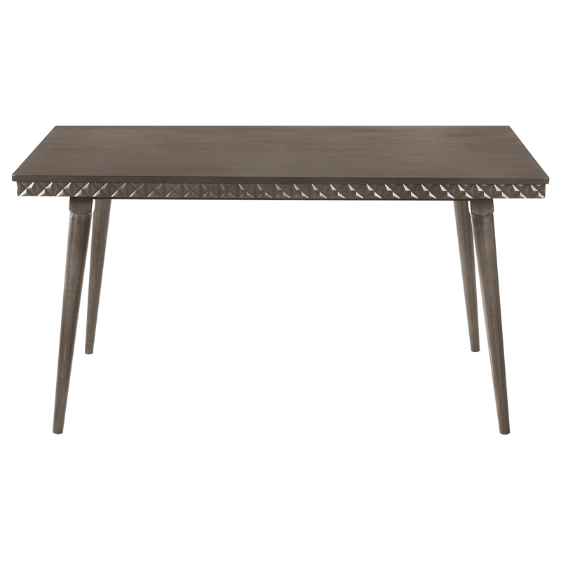 Pemberly Row 5-piece 59-inch Rectangular Dining Set in Dark Brown