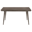 Pemberly Row 5-piece 59-inch Rectangular Dining Set in Dark Brown