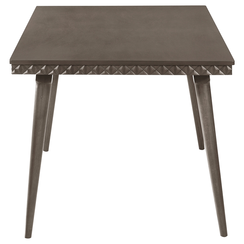 Pemberly Row 5-piece 59-inch Rectangular Dining Set in Dark Brown