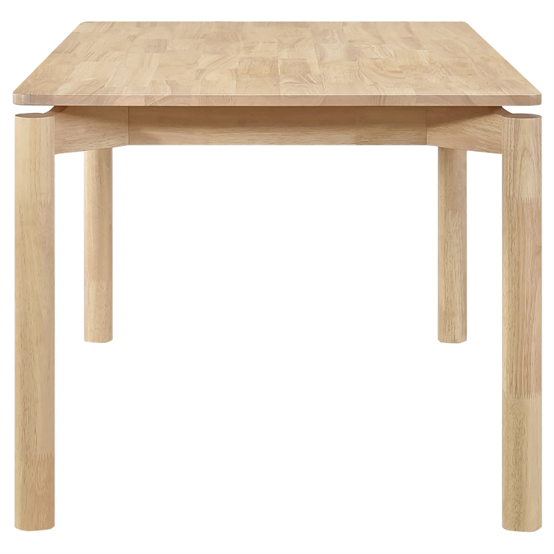 Pemberly Row 7-piece 59-inch Rectangular Wood Dining Set in White Washed