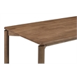 Pemberly Row 59-inch Rectangular Solid Wood Dining Table in Natural Walnut