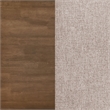 Pemberly Row 5-piece 59-inch Wood Dining Set in Natural Walnut