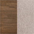 Pemberly Row 7-piece 59-inch Wood Dining Set in Natural Walnut