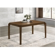 Pemberly Row 59-inch Rectangular Wood Dining Table in Dark Brown