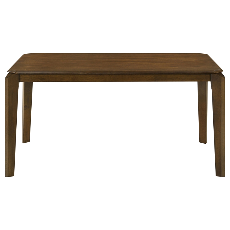 Pemberly Row 59-inch Rectangular Wood Dining Table in Dark Brown