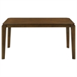Pemberly Row 59-inch Rectangular Wood Dining Table in Dark Brown