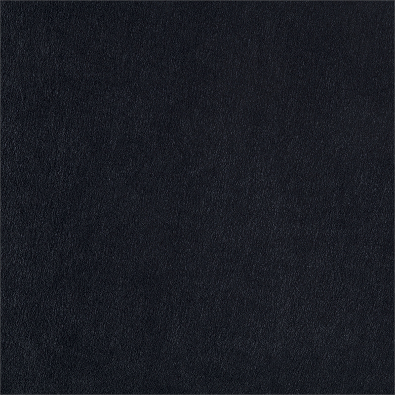 Pemberly Row Chenille Upholstered Swivel Accent Chair in Navy