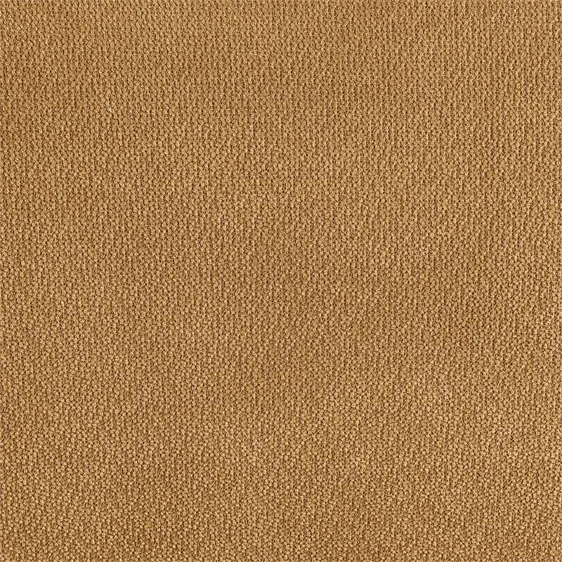 Pemberly Row Contemporary Fabric Upholstered Accent Chair in Mustard Yellow