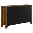 Pemberly Row 8-Drawer Transitional Wood Dresser in Warm Brown