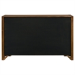 Pemberly Row 8-Drawer Transitional Wood Dresser in Warm Brown