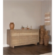 Pemberly Row 9-Drawer Live-Edge Rustic Wood Dresser in Weathered Oak