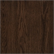 Pemberly Row Rectangular Trestle Traditional Wood Dining Table in Dark Oak