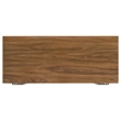 Pemberly Row 6-Drawer Transitional Wood Computer Desk in Walnut/Black
