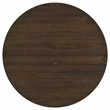 Pemberly Row 5-Piece Wood Dining Set with Curved Spindle Chair in Walnut