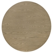 Pemberly Row 5-Piece Round Velvet and Wood Dining Set in Gray/Natural Oak