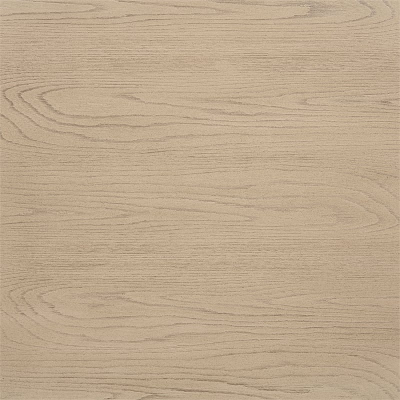Pemberly Row 2-Piece Transitional Wood Coffee Table Set in Light Elm