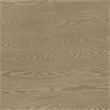 Pemberly Row Round Fluted Wood Counter Height Dining Table in Natural Oak