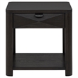 Pemberly Row 2-Piece Transitional Wood Coffee Table Set in Coffee