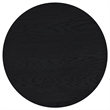 Pemberly Row 2-Piece Wood Occasional Coffee Table Set in Black