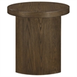 Pemberly Row 2-Piece Wood Occasional Coffee Table Set in Dark Walnut