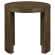 Pemberly Row 3-Piece Wood Occasional Coffee Table Set in Dark Walnut