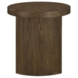 Pemberly Row 3-Piece Wood Occasional Coffee Table Set in Dark Walnut
