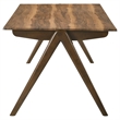 Pemberly Row 79-Inch Rectangular Wood Dining Table in Sheesham/Red Brown
