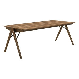 Pemberly Row 79-Inch Rectangular Wood Dining Table in Sheesham/Red Brown