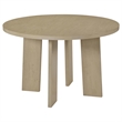Pemberly Row 5-Piece Faux Leather and Wood Dining Set in Black/Natural Oak