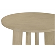 Pemberly Row 5-Piece Faux Leather and Wood Dining Set in Black/Natural Oak