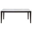 Pemberly Row 72-Inch Rectangular Wood Dining Table in Coffee Bean/White