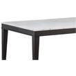 Pemberly Row 72-Inch Rectangular Wood Dining Table in Coffee Bean/White