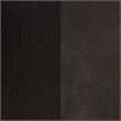 Pemberly Row 7-Piece Wood and Faux Leather Dining Set in Gray/Coffee Bean