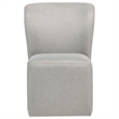 Pemberly Row 19.75'' Fabric Upholstered Dining Side Chair in Beige