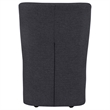 Pemberly Row 19.75'' Fabric Upholstered Dining Side Chair in Charcoal