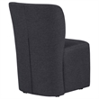 Pemberly Row 19.75'' Fabric Upholstered Dining Side Chair in Charcoal