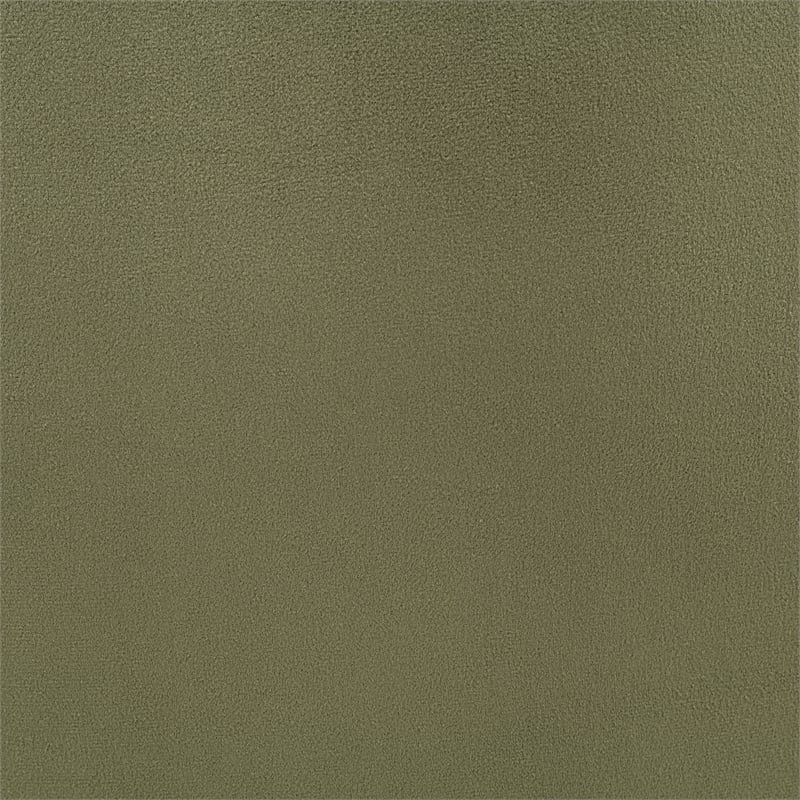 Pemberly Row Contemporary Velvet Upholstered Swivel Accent Chair in Olive