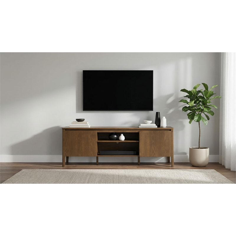 Pemberly Row 2-Door TV Stand Media Console for TVs up to 68
