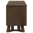 Pemberly Row 4-Door Wood TV Stand Media Console for TVs up to 75