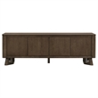 Pemberly Row 4-Door Wood TV Stand Media Console for TVs up to 75